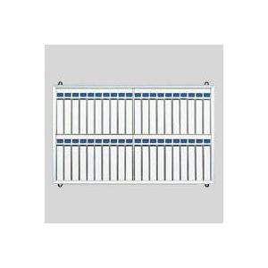 クラウン 名札掛(アルミ枠付) 40名用 CR-NF400K-AL 00038672
