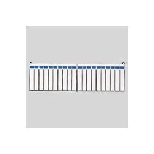 （まとめ買い）クラウン 名札掛 20名用 CR-NF20K-AL 00006051 〔3個セット〕