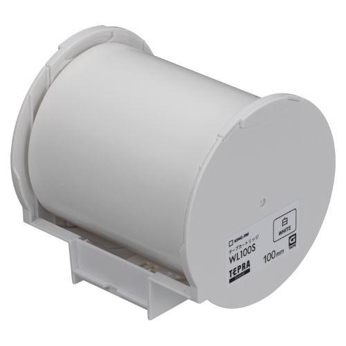 （まとめ買い）キングジム Grandテープカートリッジ・白100 WL100S 00009813 〔3個セット〕