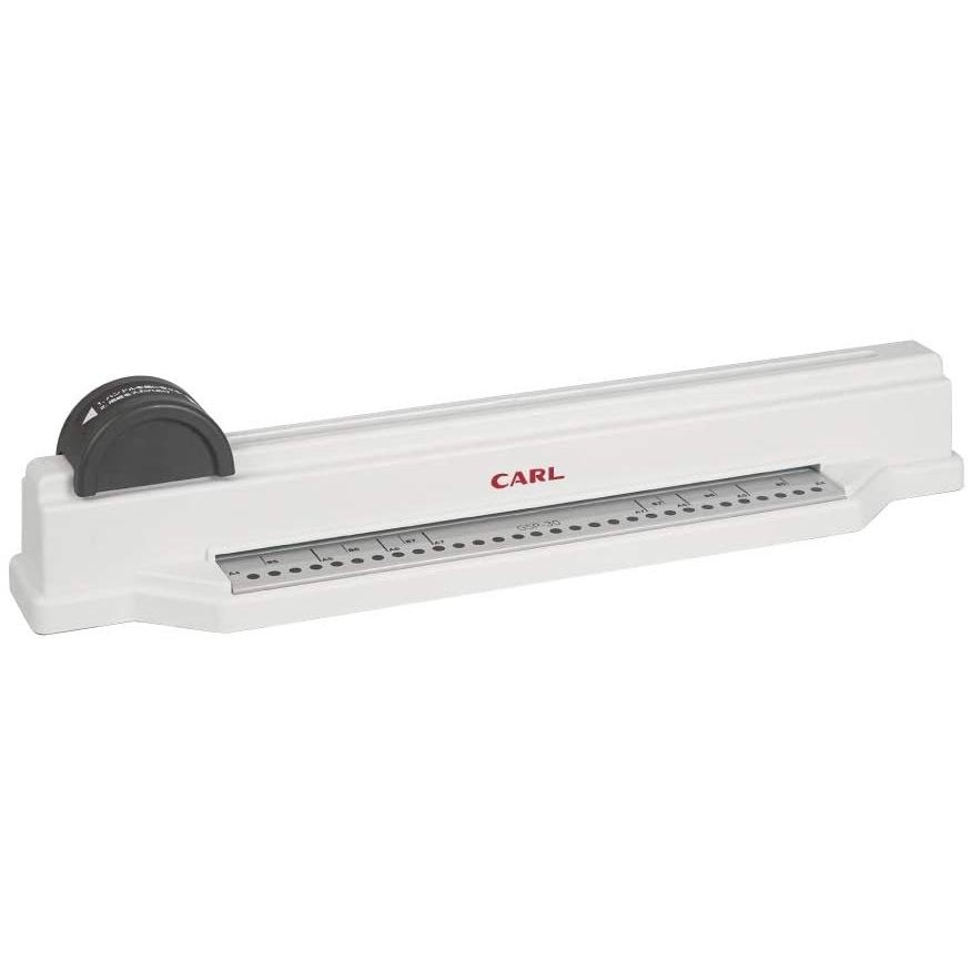（まとめ買い）カール事務器 グリッサー ルーズリーフパンチ 穴あけ GSP-30 〔3個セット〕