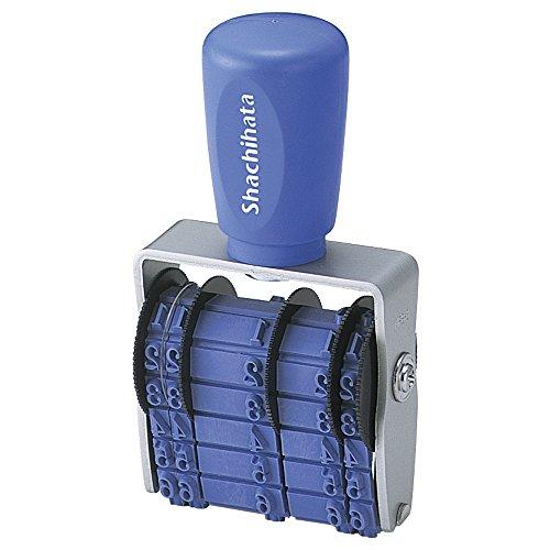 （まとめ買い）シャチハタ 欧文トビ日付 3号 ゴシック体 NFB-3G 00018979 〔3個セット〕