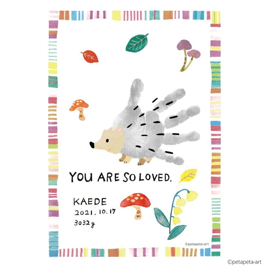 シヤチハタ First Art 手形・足形アート 制作キット A5サイズ