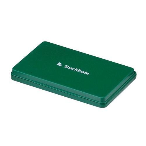 （まとめ買い）シャチハタ シャチハタスタンプ台 特大形 緑 HGN-4-G 00067944 〔3個セット〕