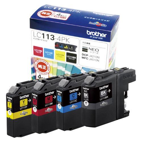 ブラザー インクカートリッジ LC113-4PK LC113-4PK 00016419