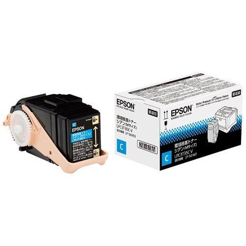 （まとめ買い）エプソン 純正 環境推進トナー シアン Mサイズ 3700ページ LPC3T35CV 〔3個セット〕