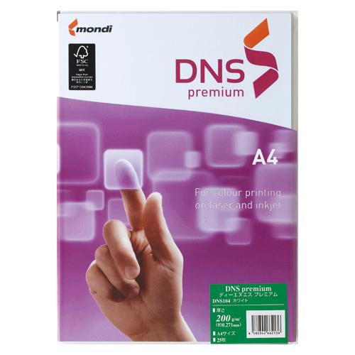 （まとめ買い）伊東屋 コピー用紙 DNS premium A4 200g/m2 250枚 DNS504 〔×3〕の通販