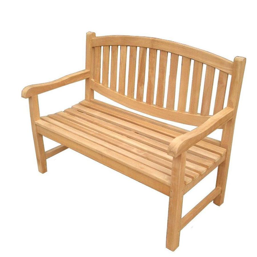 ジャービス商事 ガーデンベンチ 天然木無垢材 オファルベンチ 35207 ガーデンチェア 木製