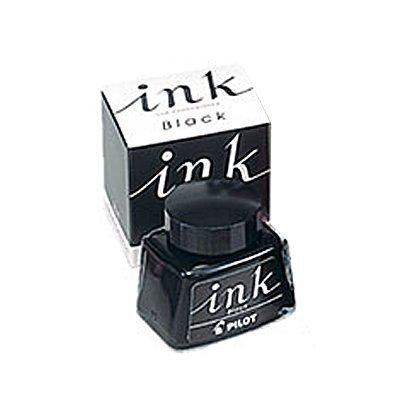 （まとめ買い）パイロット 万年筆インキ 一般 30ml ブラック INK-30-B 〔5個セット〕｜kireshop