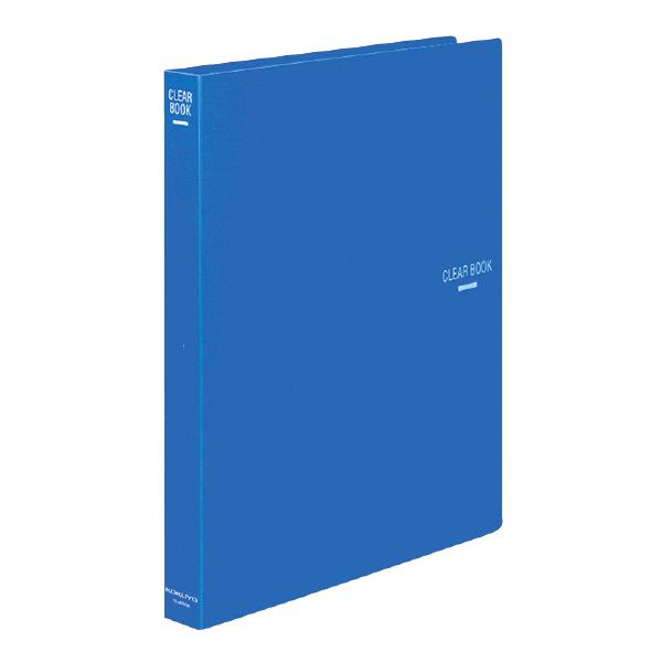 （まとめ買い）コクヨ クリヤーブック A4縦 替紙式23枚ポケット30穴 青 ラ-460B 〔3冊セット〕