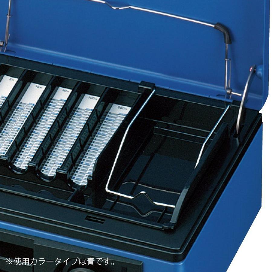 コクヨ 手提げ金庫 ダイヤル付き A5 青 CB-13Bの画像