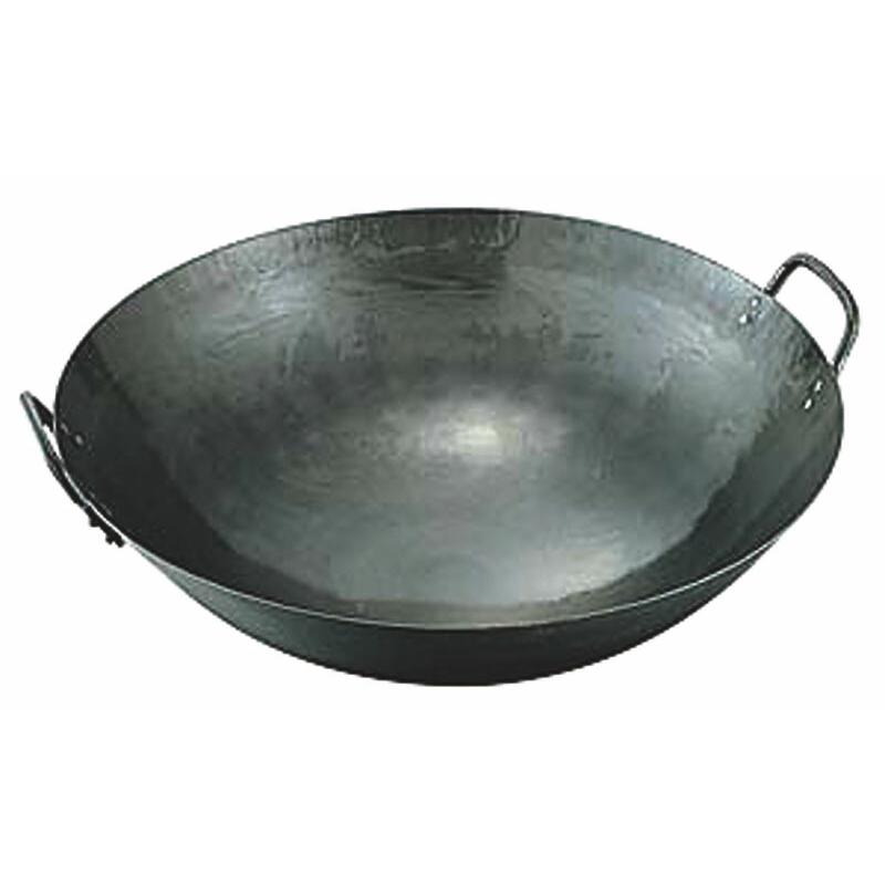 カンダ 鉄打出両手中華鍋 60cm