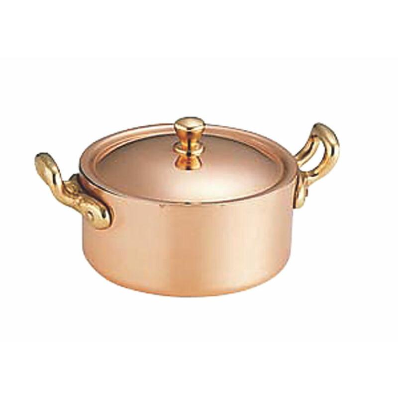 SW 銅プチパン 両手付 8cm 和田助製作所 銅 プチパン 両手付 8cm(200cc)