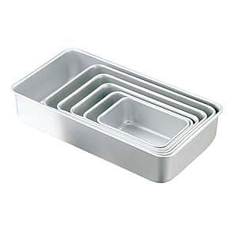 （まとめ買い）中尾アルミ製作所 アルマイトN深バット 5号 〔×3〕