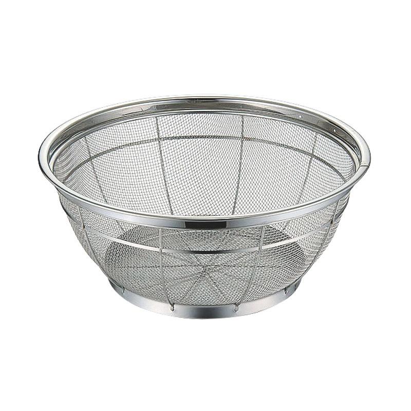 本間冬治工業 BK 18-8浅型ザル荒目 50cm