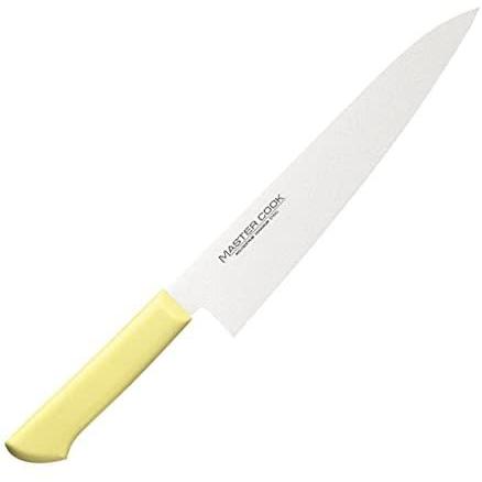 片岡製作所 マスターコック 抗菌カラー包丁 MCGK-270 牛刀包丁 27cm イエロー