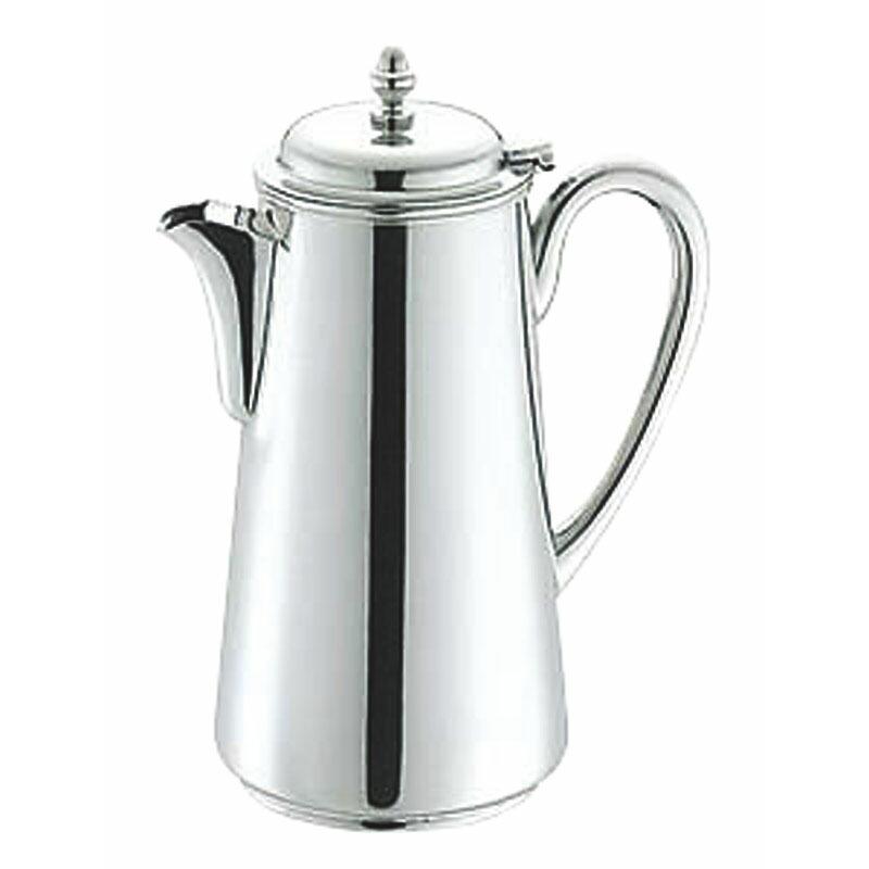 三宝産業 UK 18-8B渕ウォーターポット 蓋付 1800cc