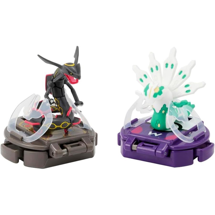 タカラトミー ポケットモンスター モンコレ バトルゼ 黒いレックウザVS