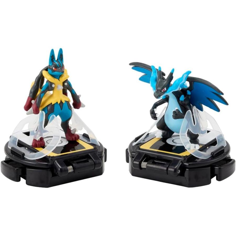 ポケモン ルカリオ・メガルカリオ　4点セット タカラトミー ポケットモンスター モンコレ バトルゼ メガルカリオVS