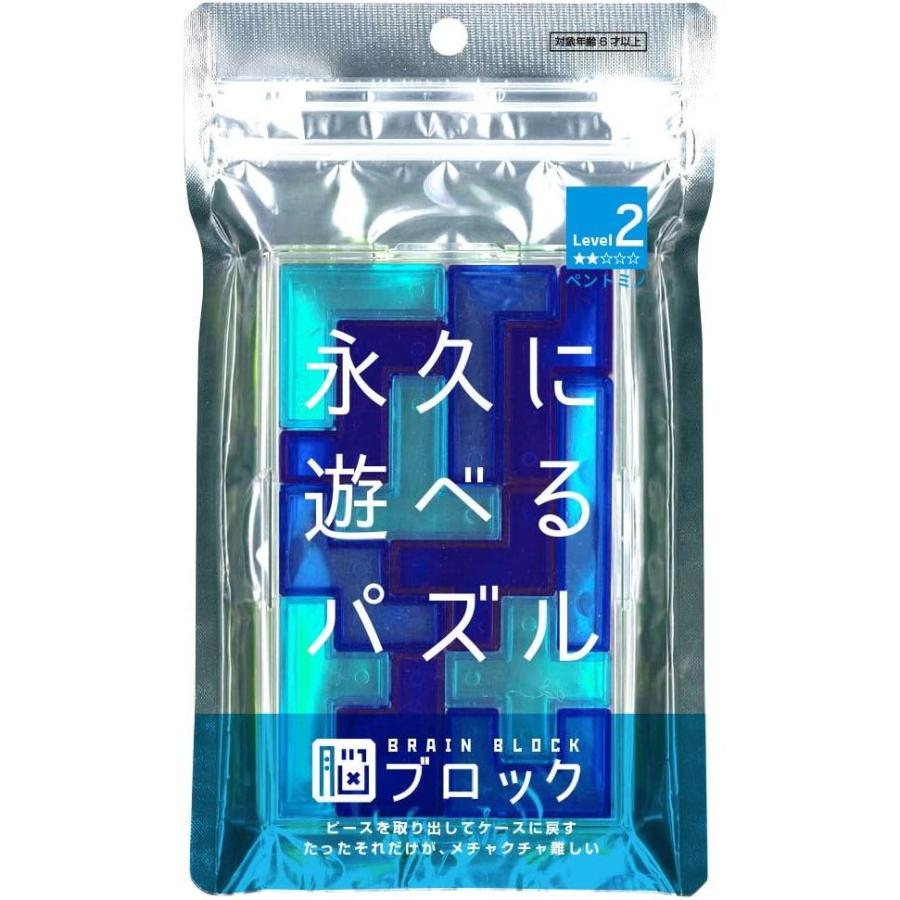 メール便発送 テンヨー TBB-02 ペントミノ 脳ブロック 6歳以上 永久に