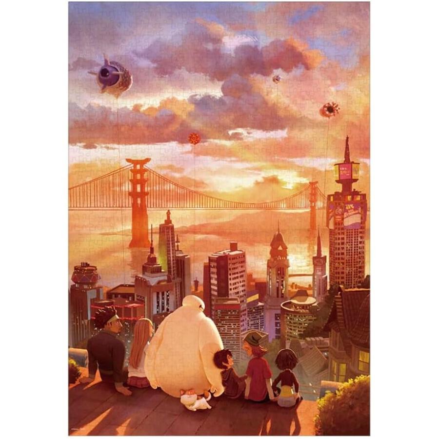 テンヨー ジグソーパズル 1000ピース D-1000-879 夕景に偲ぶ(ベイ