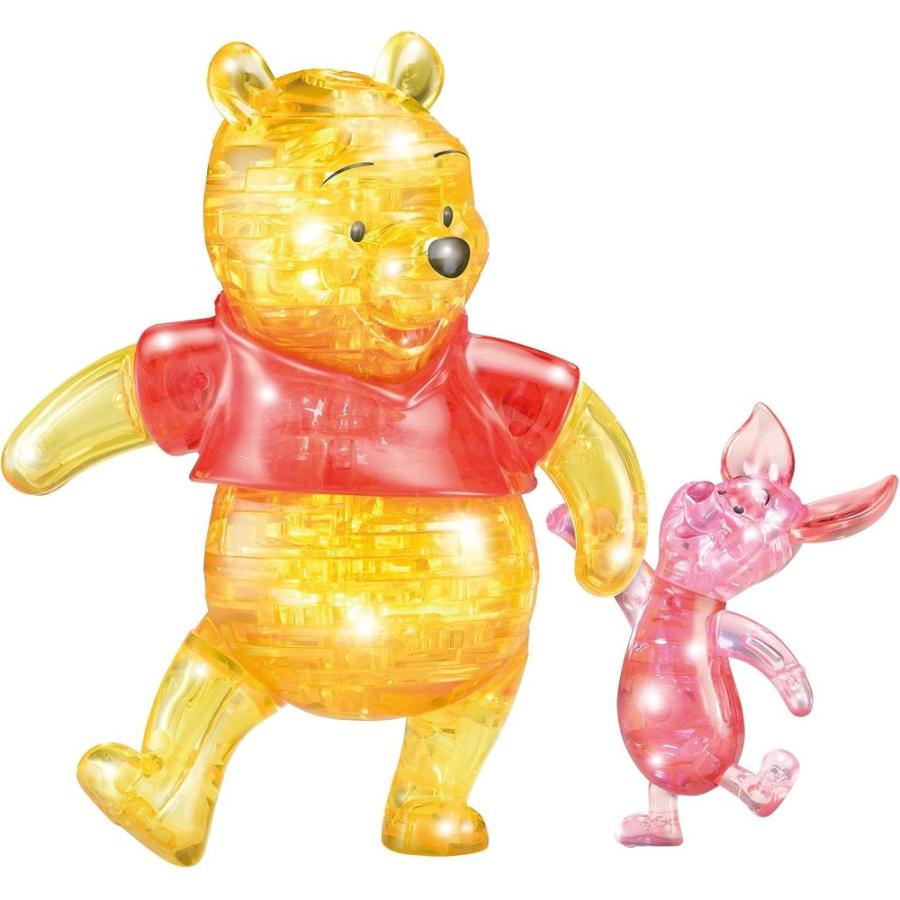 ハナヤマ 立体ジグソーパズル 57ピース クリスタルギャラリーくまの