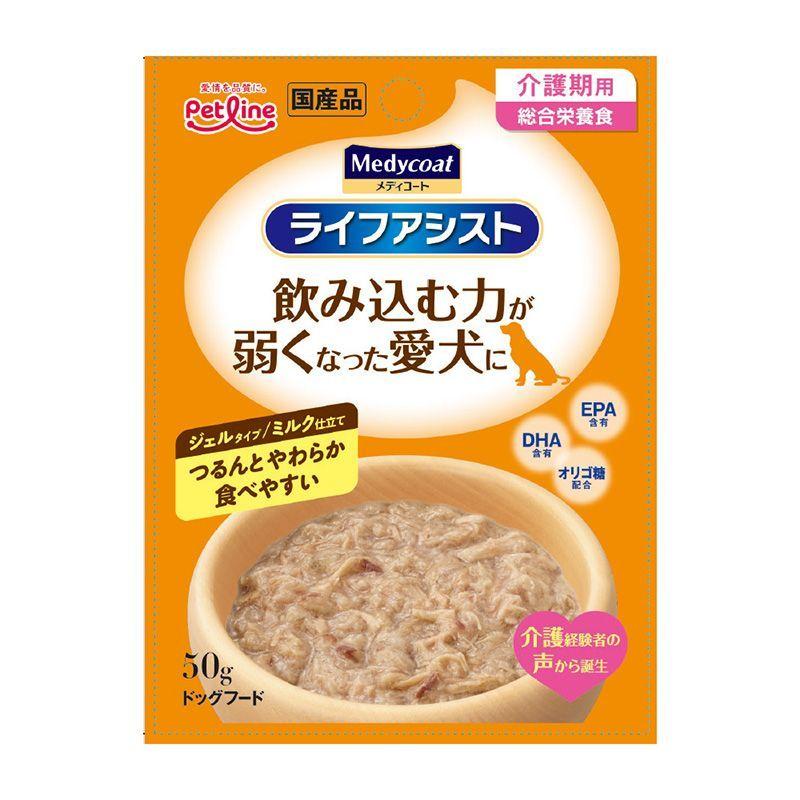 メディコート　ライフアシスト　102袋 まとめ買い）ペットライン メディコート ライフアシスト ジェルタイプ