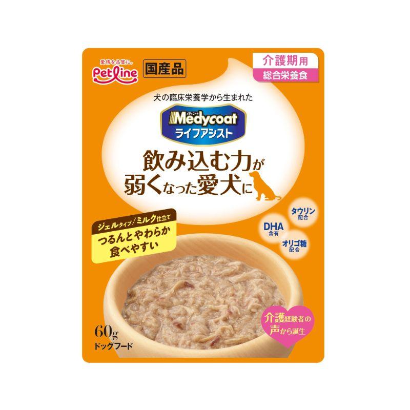 Medycoat ライフアシスト 60g×105袋　ペーストタイプ　ミルク仕立て Amazon.co.jp: メディコート ライフアシスト ペーストタイプ