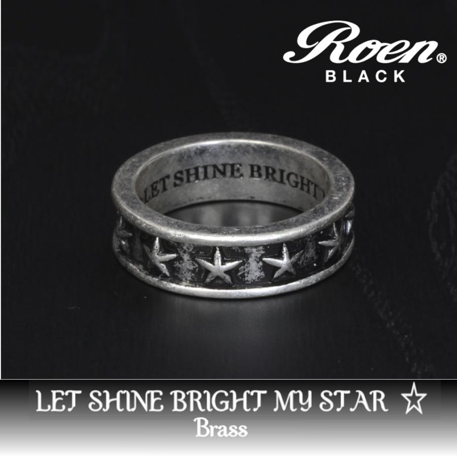 Roen BLACK ロエン スター リング 〔21号〕 シルバーカラー 星 指輪 ペア RO-652-21｜kireshop｜03