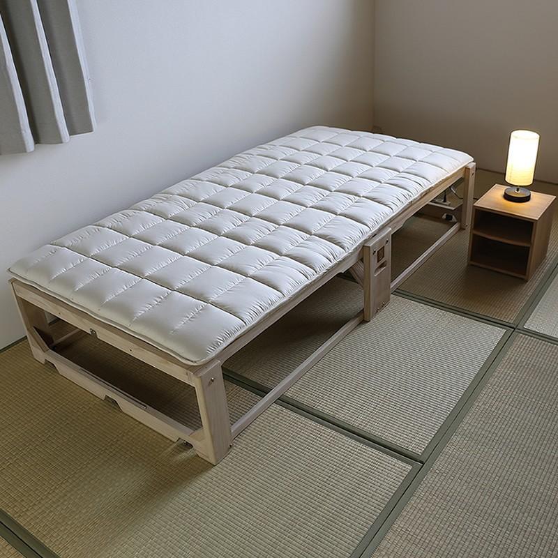 桐らくね専用敷布団 : 折りたたみベッド桐らくね 公式ストア - 通販