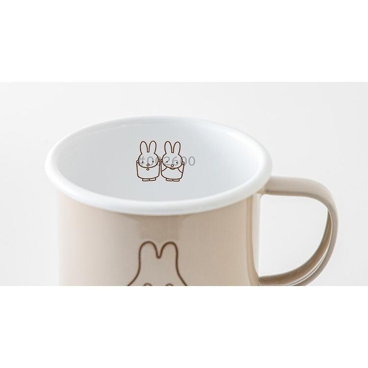 富士ホーロー 公認商品 ミッフィー マグカップ 8cm パステル マグ