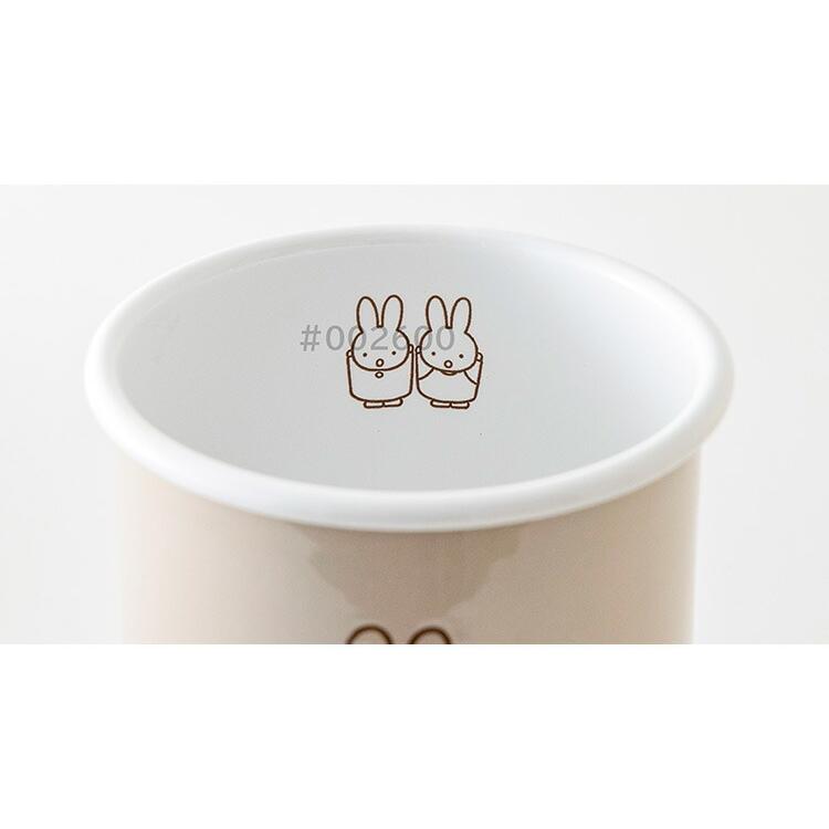 富士ホーロー 公認商品 600ml ミッフィーパステル キャニスター 9cm