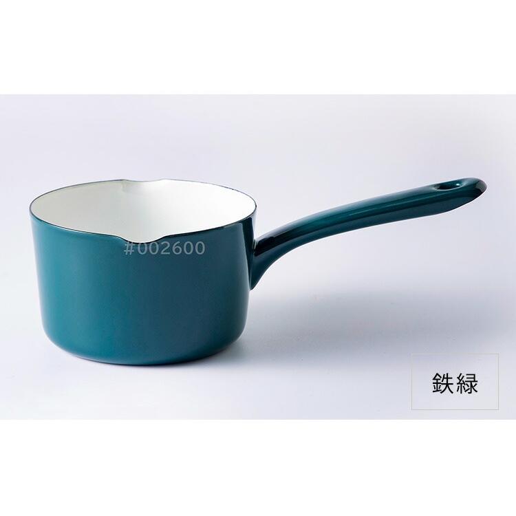 富士ホーロー 公認商品 片手鍋 12cm 小さめ ミルクパン 北欧 匠 たくみ