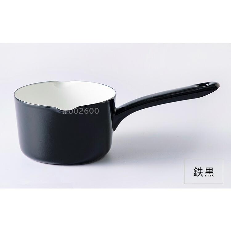 【新品未使用】DANSK ホーロー片手鍋 12cm 富士ホーロー 公認商品 片手鍋 12cm 小さめ ミルクパン 北欧 匠 たくみ