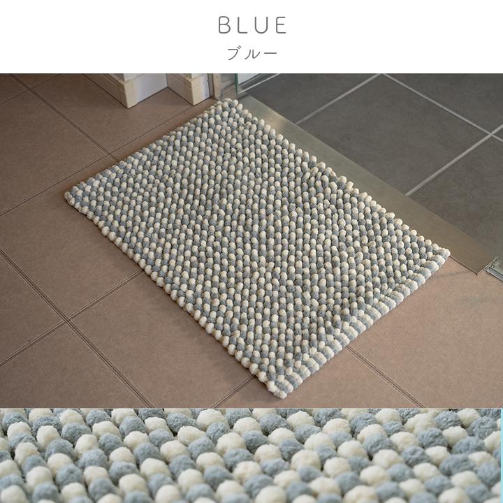 イケヒコ バスマット 洗面所 マット もこもこバスマット ちぇすたー 40