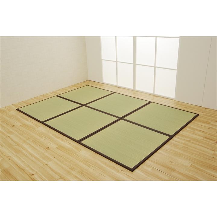イケヒコ い草の置き畳/約82×82×1.7cm(6枚1セット 半畳6P) い草 畳 