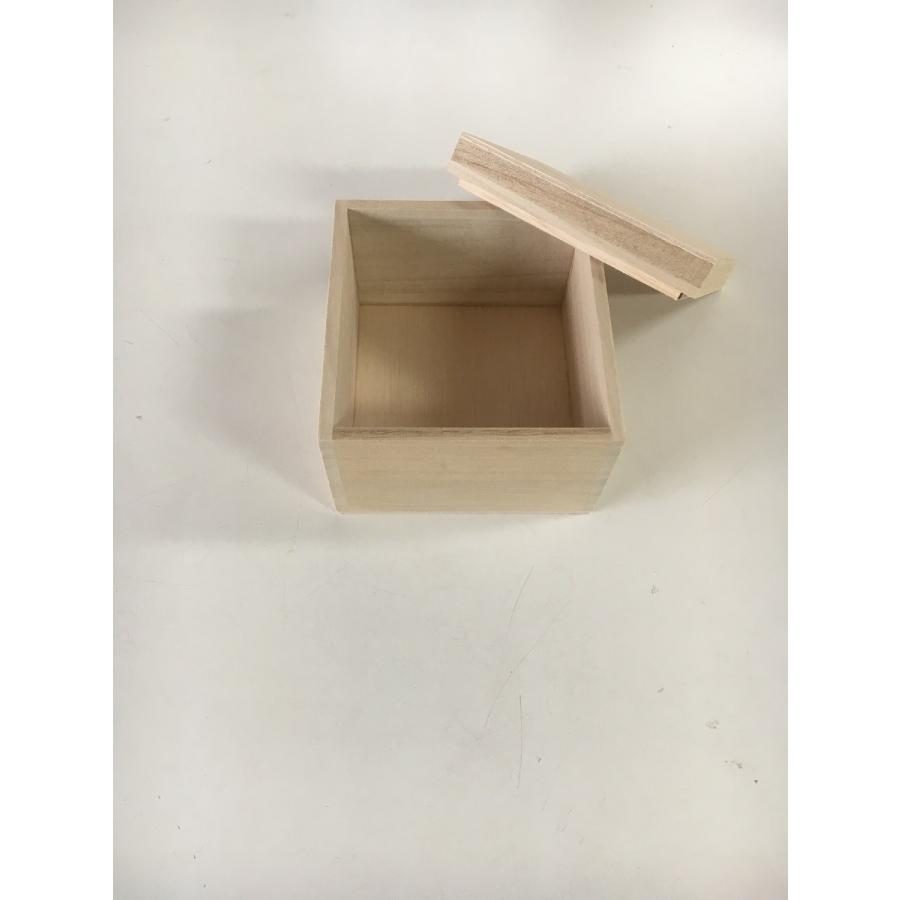 数量限定 木箱ギフト用 内寸：109×115×85ミリ : 桐箱空間