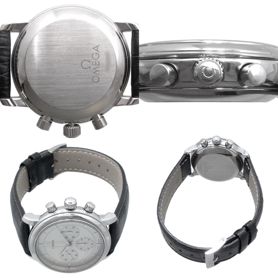 DE VILLE オメガ デビル プレステージ クロノグラフ メンズ 手巻き  