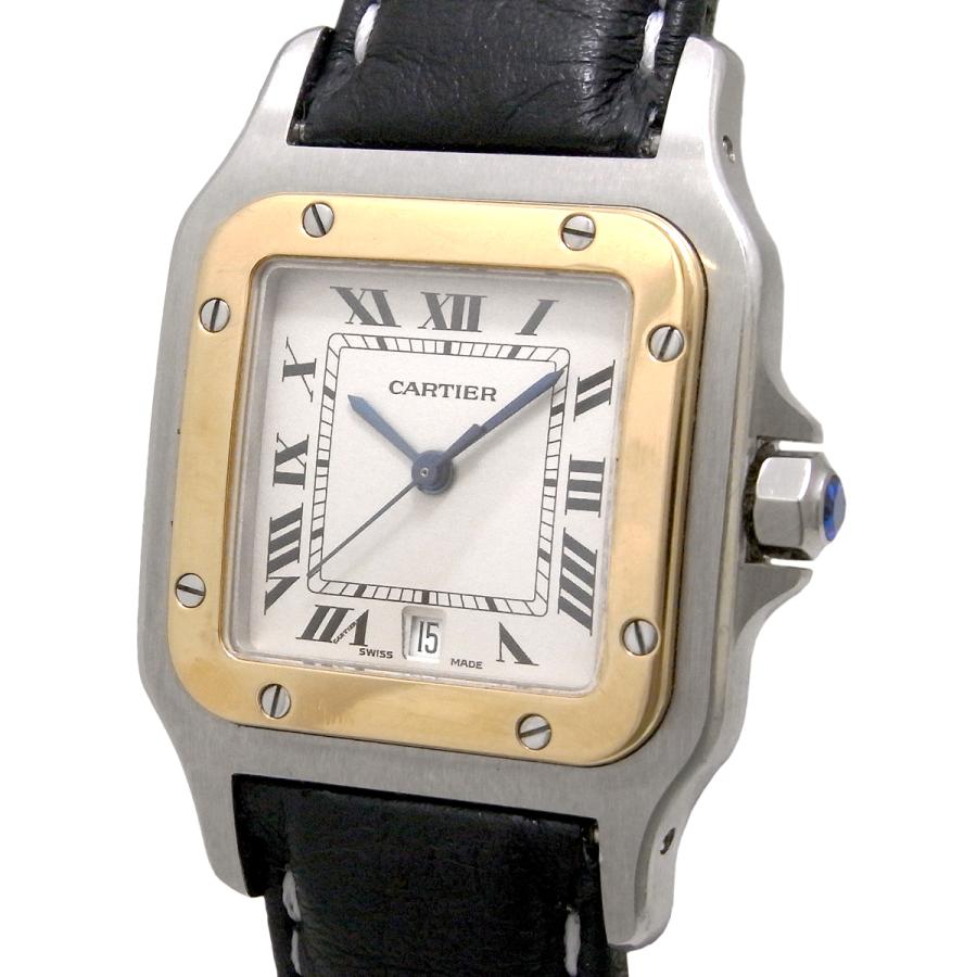 SANTOS DE CARTIER カルティエ サントスガルベLM デイト SANTOS DE CARTIER カルティエ サントスガルベLM デイト