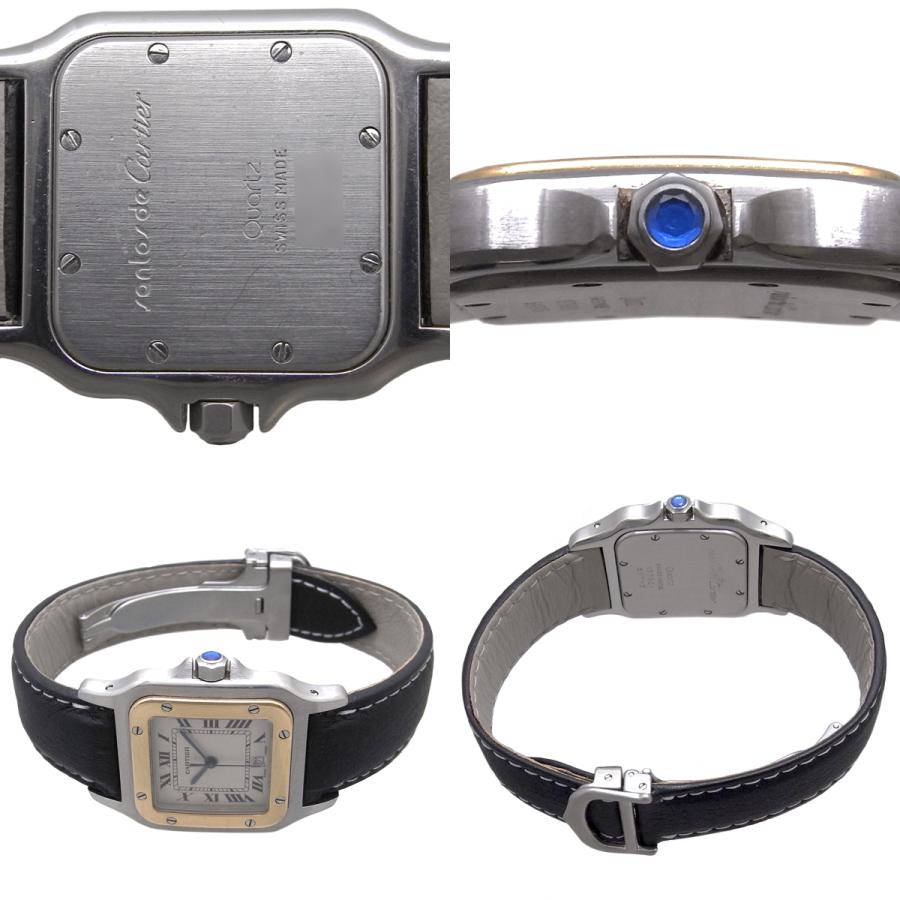SANTOS DE CARTIER カルティエ サントスガルベLM デイト SANTOS DE CARTIER カルティエ サントスガルベLM デイト