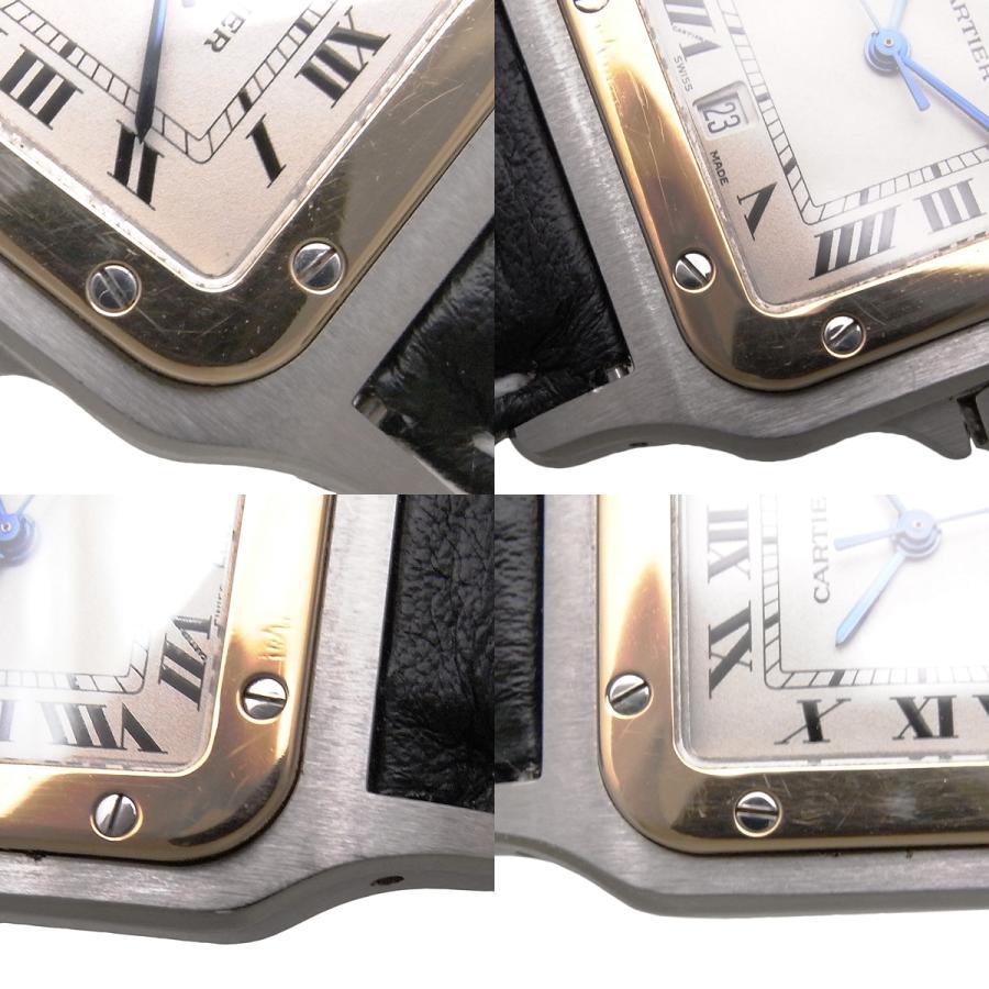 SANTOS DE CARTIER カルティエ サントスガルベLM デイト SANTOS DE CARTIER カルティエ サントスガルベLM デイト