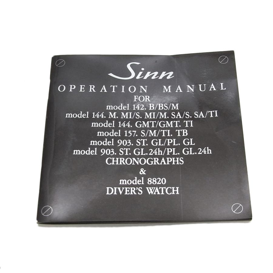 Sinn ジン スペースクロノグラフ デイデイト メンズ オートマ 自動巻き  