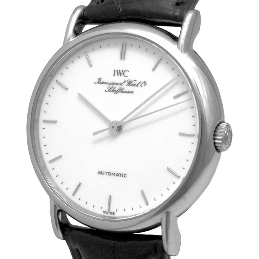 IWC ポートフィノ 自動巻き オートマ メンズ IW351403 白文字盤 