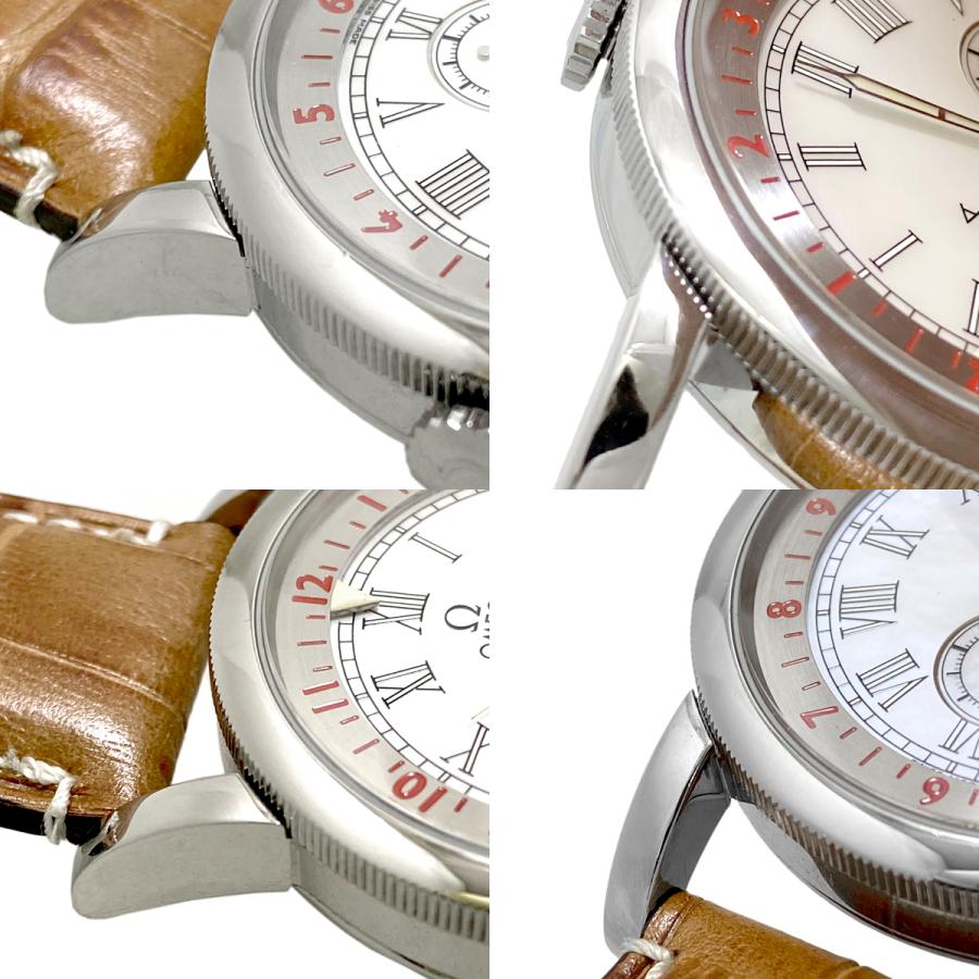 OMEGA 自動巻き時計 ホワイト文字盤 スモールセコンド