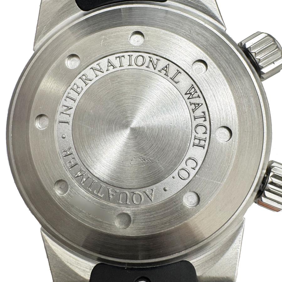 ＩＷＣ アクアタイマー IW354807 自動巻き オートマ メンズ デイト 黒文字盤 IWC AQUATIMER ラバーベルト | アクアタイマー | 03