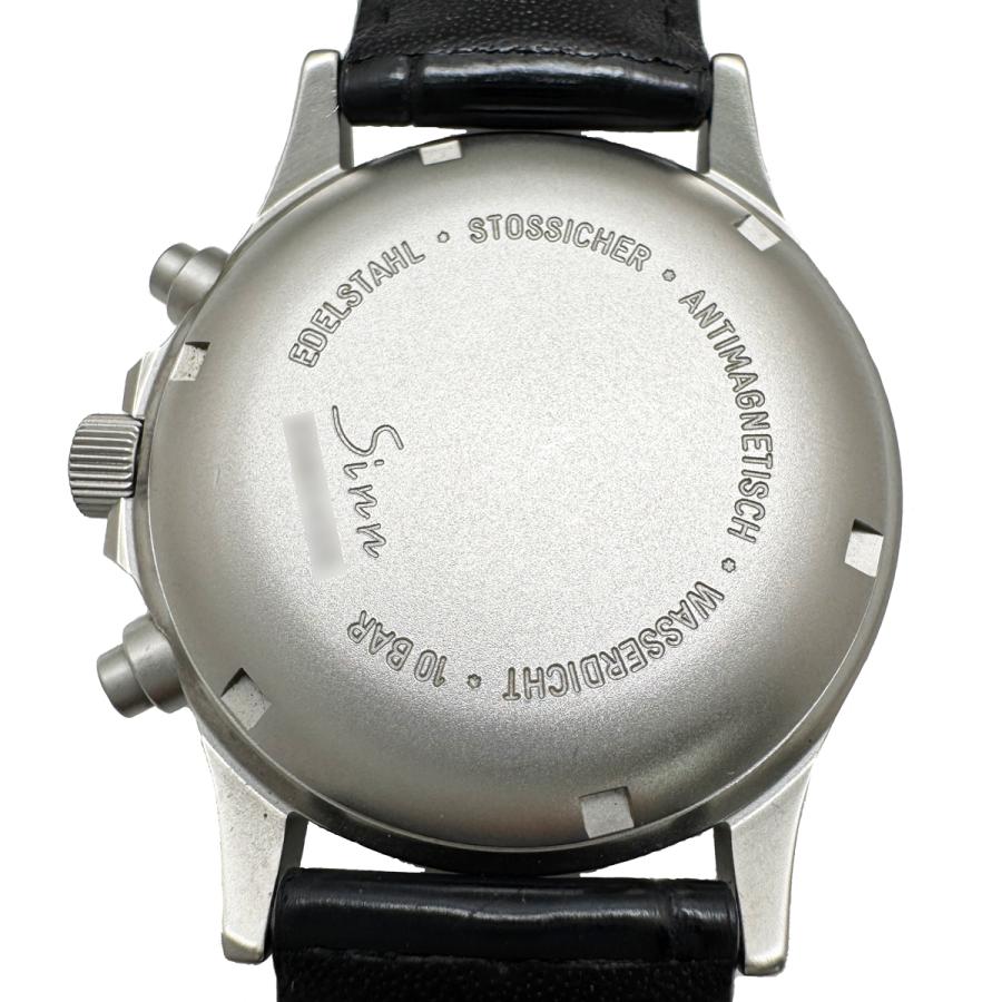 Sinn（ジン） 256 256.T クロノグラフ 自動巻き デイデイト メンズ