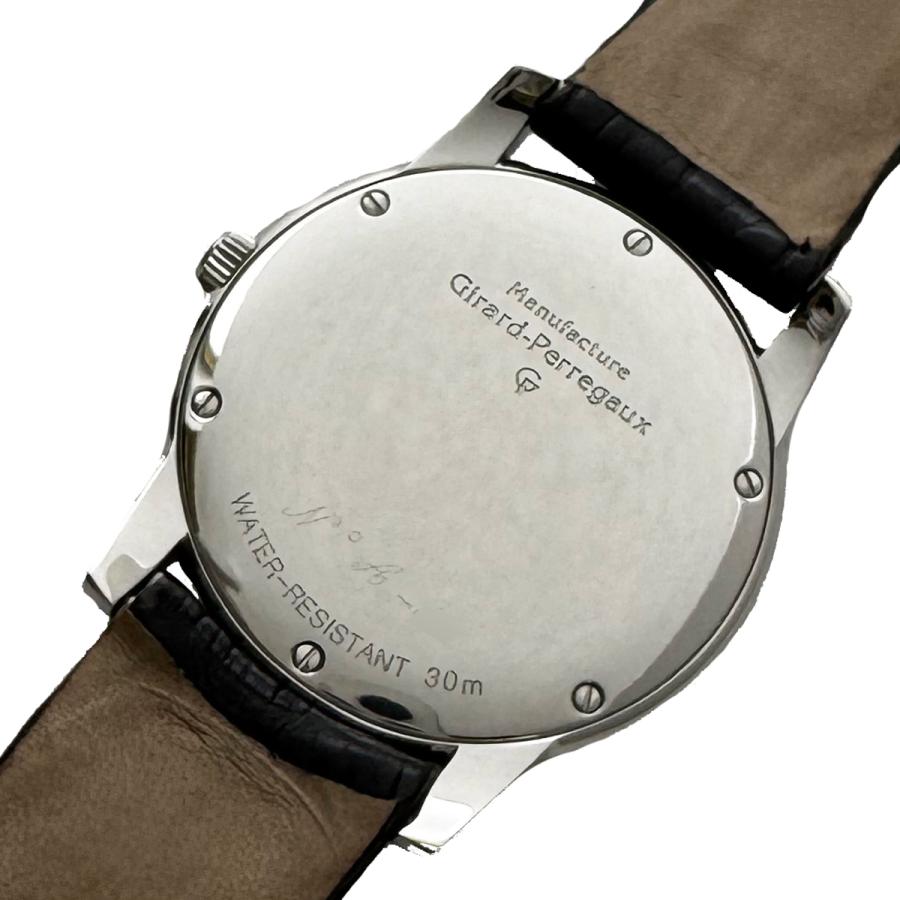 ジラールペルゴ　自動巻き　ドレスウォッチ　スモセコ まず手に入れるべきはWGドレスウォッチモデル｜ ｜ファッション