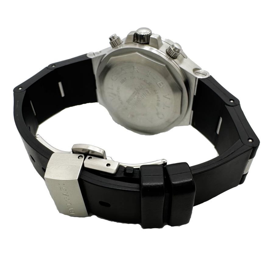 BVLGARI ディアゴノ スクーバ デイト メンズ 不動 BVLGARI ディアゴノ スクーバ デイト メンズ 不動