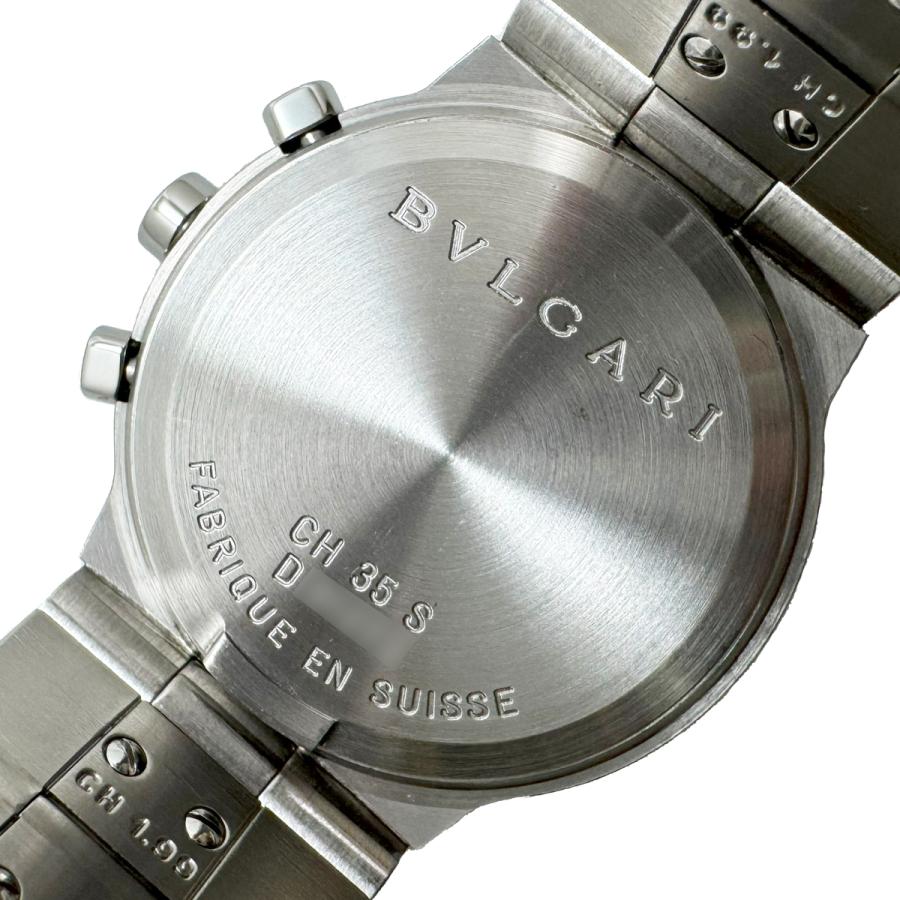 ディアゴノ ブルガリ スポーツ クロノグラフ デイト クォーツ QZ CH35S