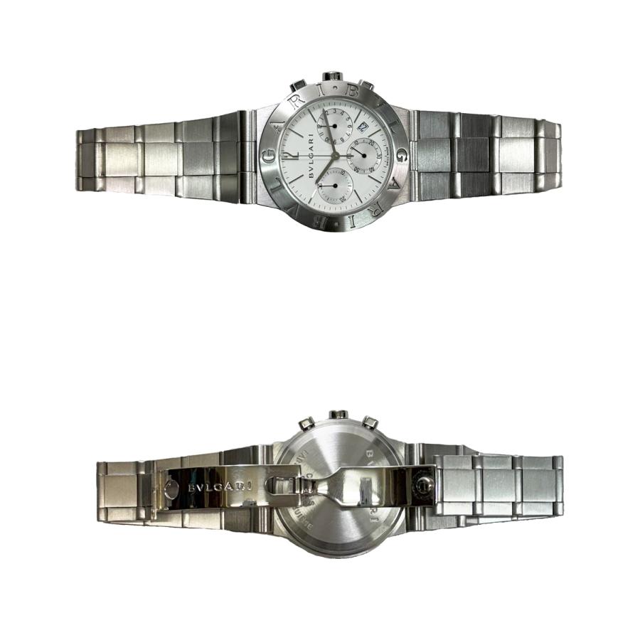 ディアゴノ ブルガリ スポーツ クロノグラフ デイト クォーツ QZ CH35S