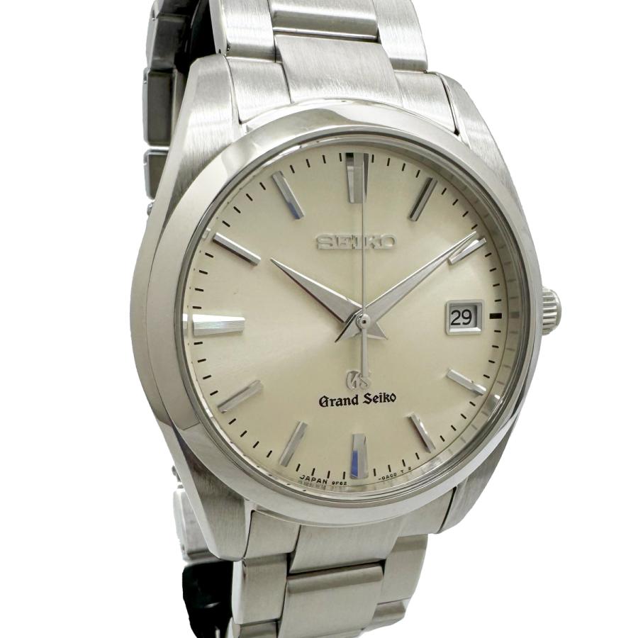 セイコー グランドセイコー QZ シルバー文字盤 メンズ腕時計 Grand Seiko セイコー グランドセイコー メンズ クォーツ QZ
